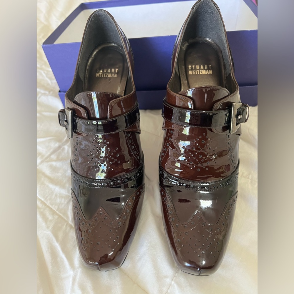 Stuart Weitzman Mendoza Platform Bootie 8.5